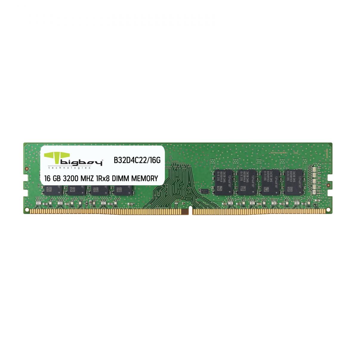 Bigboy 16GB DDR4 3200MHz CL22 Masaüstü Rami B32D4C22/16G