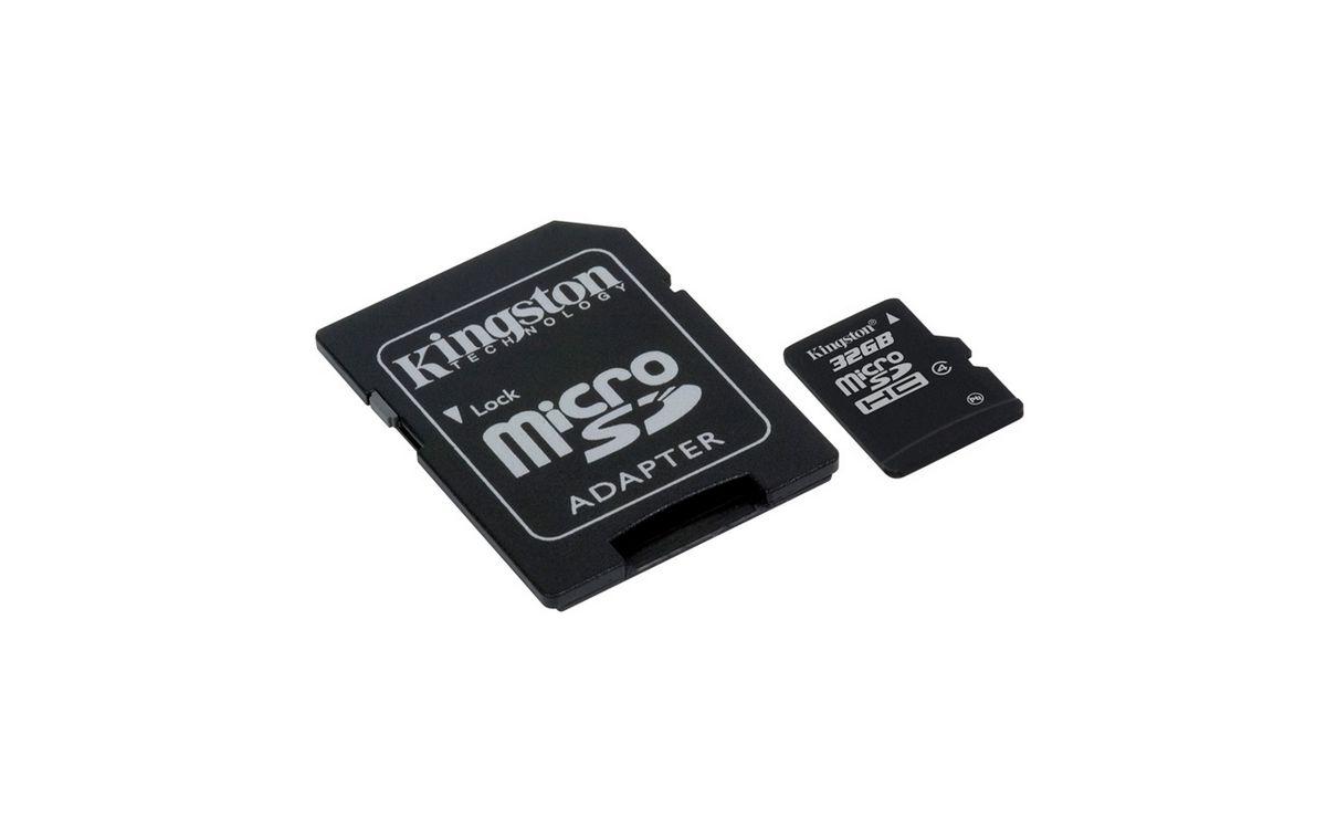 Kingston 32 GB SDHC Class4 microSD Hafıza Kartı SDC4/32GB