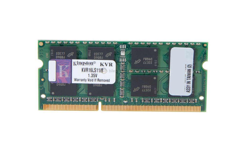 Kingston 8 GB DDR3L 1600 MHz CL11 LV Notebook Rami KVR16LS11/8