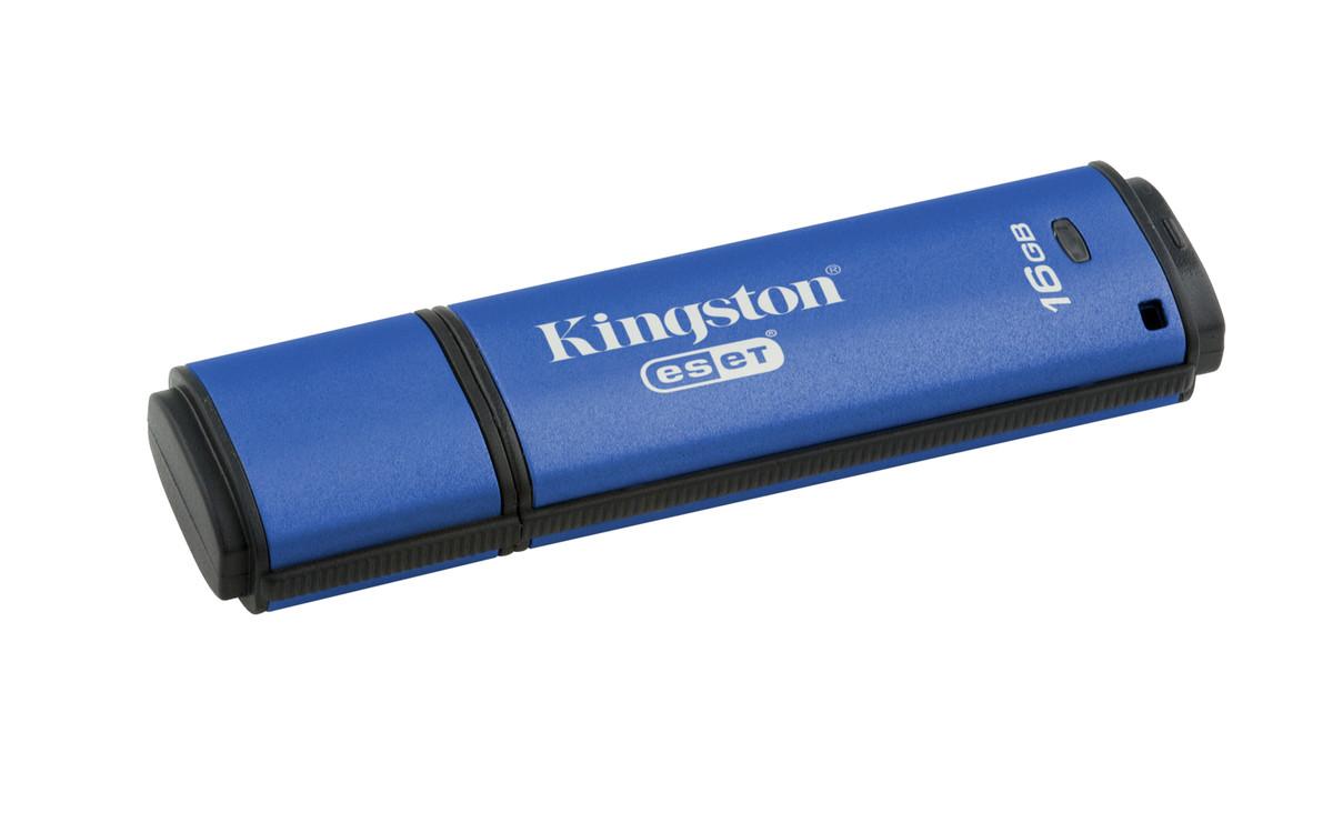 Kingston 16 GB DataTraveler Vault Privacy AV USB 3.0 Flash Disk DTVP30AV/16GB