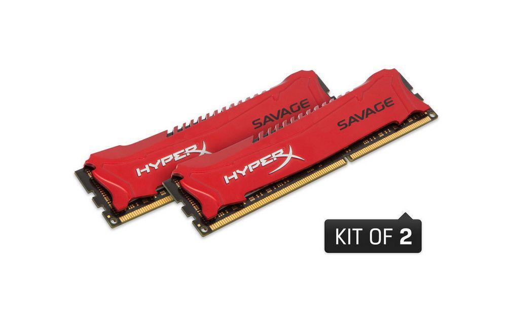 Kingston HyperX Savage 16 GB DDR3 2133 MHz CL11 Performans Ram Kiti (2x8GB) HX321C11SRK2/16