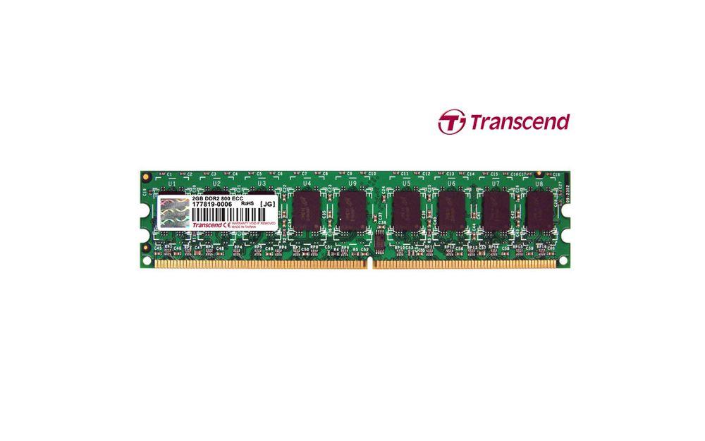 Transcend 2 GB DDR2 800 MHz CL6 ECC Server Rami TS256MLQ72V8U