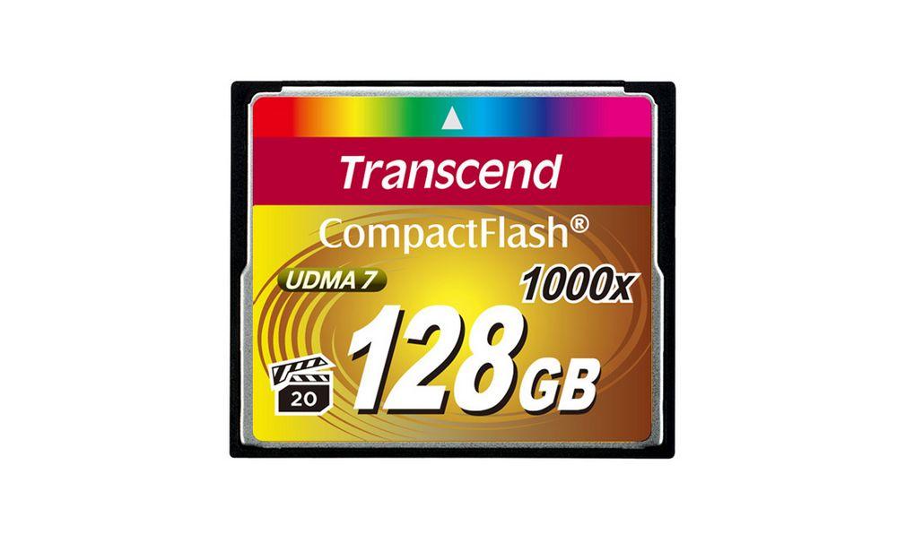 Transcend 128 GB CF 1000X Ultimate Hafıza Kartı TS128GCF1000