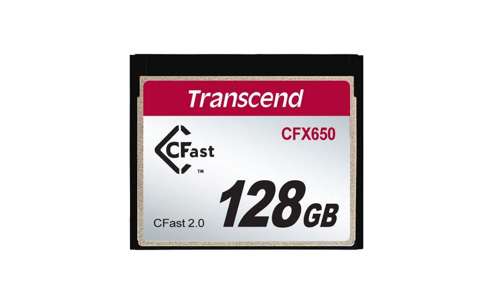 Transcend 128 GB CFX650 CFast 2.0 Hafıza Kartı TS128GCFX650