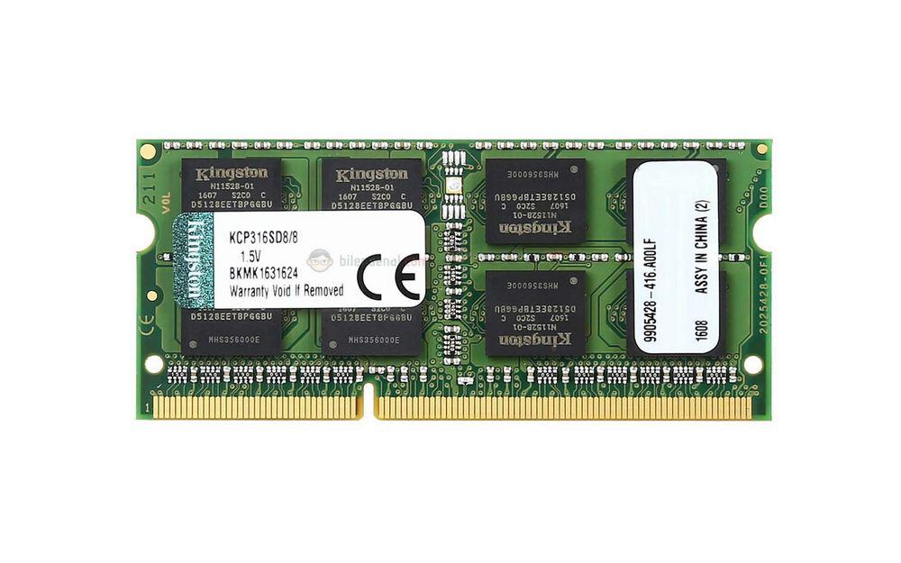 Kingston 8 GB DDR3 1600 MHz CL11 Sisteme Özel Notebook Rami KCP316SD8/8