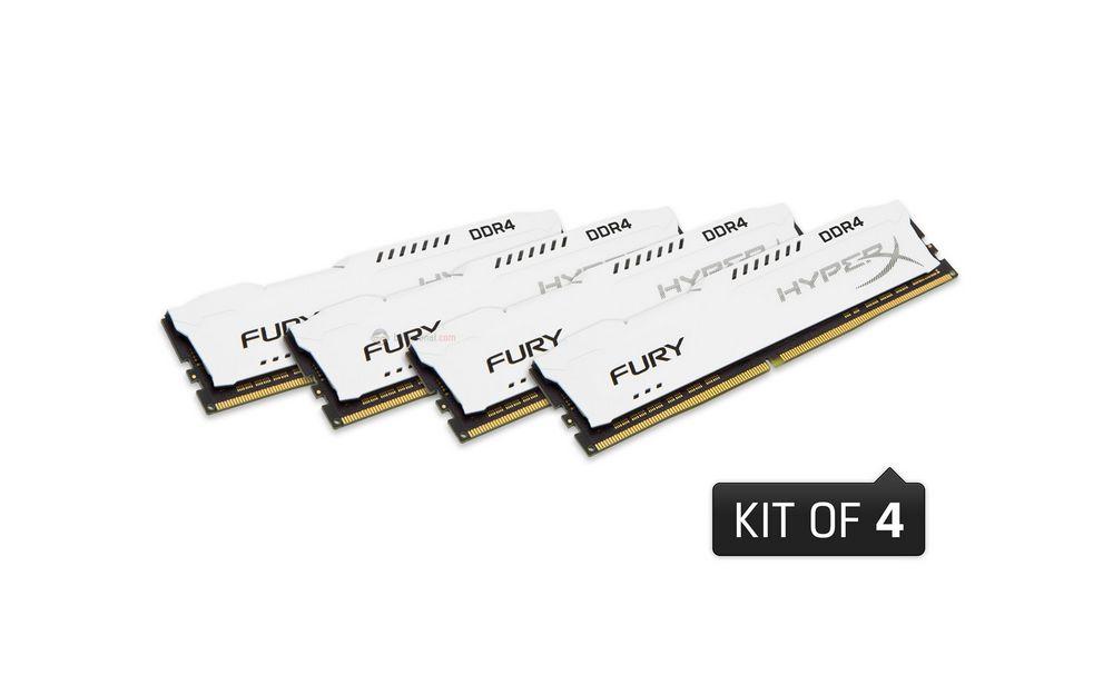 Kingston Hyperx FURY 32 GB DDR4 2666 MHz CL16 Performans Ram Kiti (4x8GB) HX426C16FW2K4/32