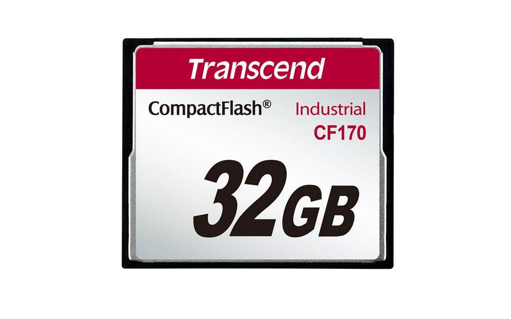Transcend 32 GB CF170 300x Industrial Hafıza Kartı TS32GCF170