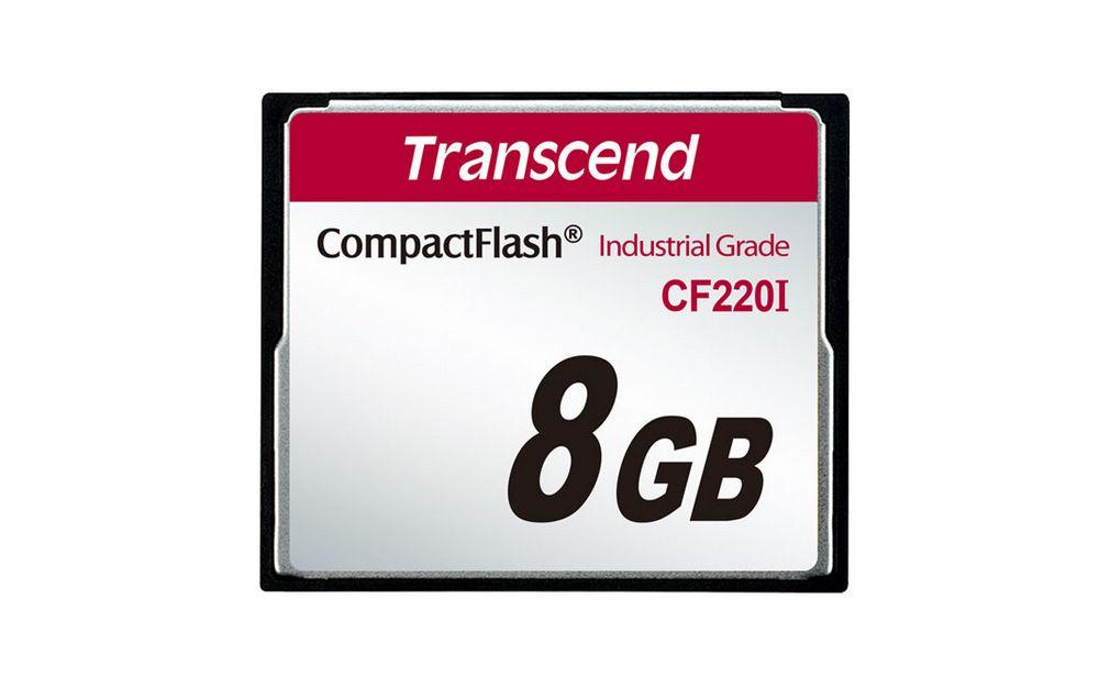 Transcend 8 GB CF220I Industrial Hafıza Kartı TS8GCF220I