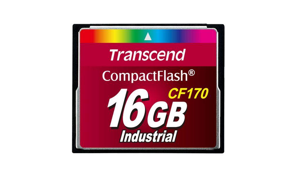 Transcend 16 GB CF170 300x Industrial Hafıza Kartı TS16GCF170