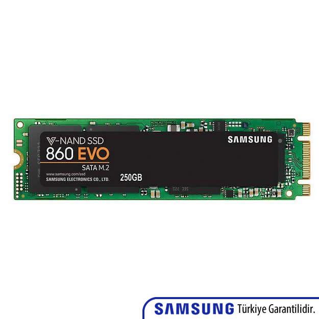Samsung 860 EVO 250 GB 22x80mm M.2 SATA 3 SSD MZ-N6E250BW