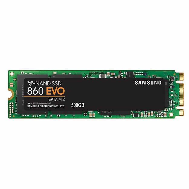 Samsung 860 EVO 500 GB 22x80mm M.2 SATA 3 SSD MZ-N6E500BW