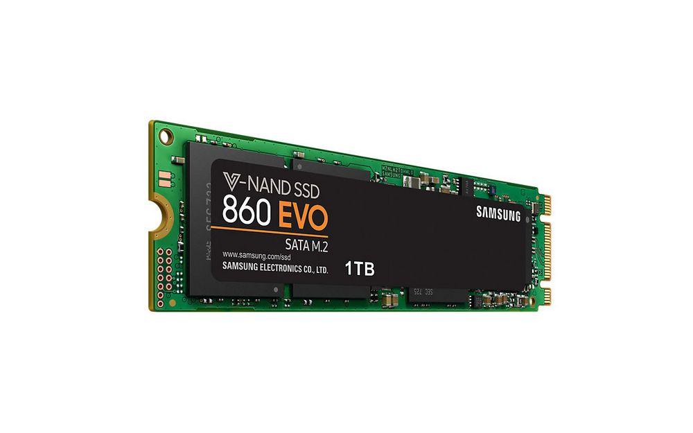 Samsung 860 EVO 1TB 22x80mm M.2 SATA 3 SSD MZ-N6E1T0BW
