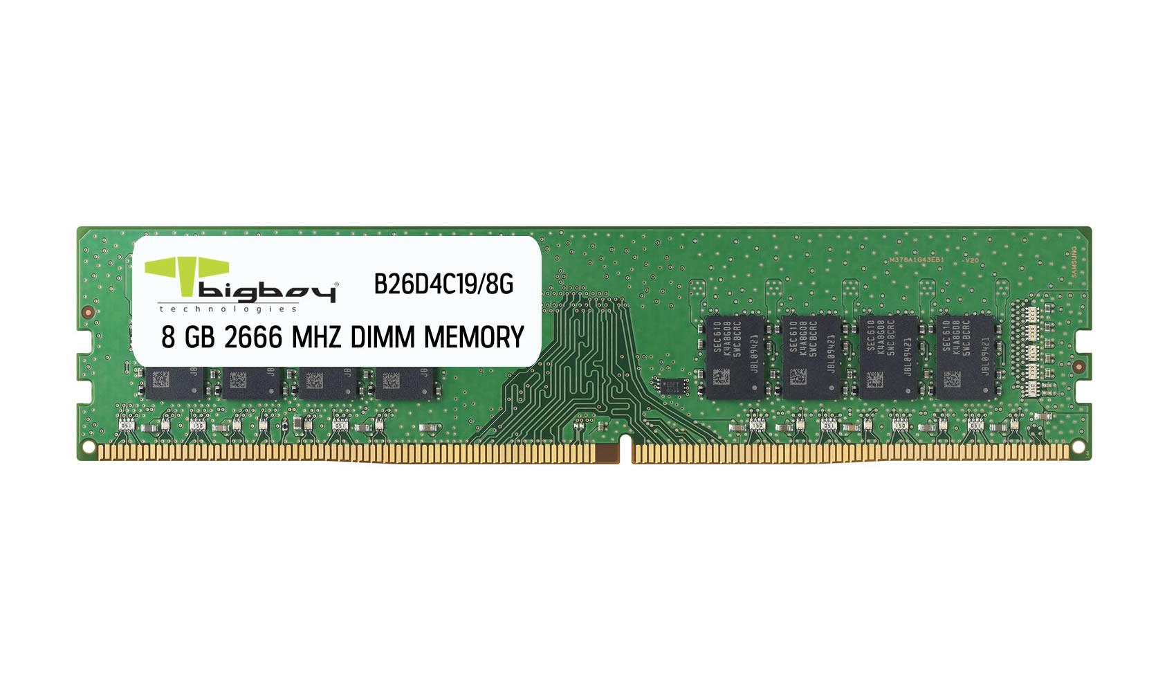 Bigboy 8GB DDR4 2666 MHz CL19 Masaüstü Rami B26D4C19/8G