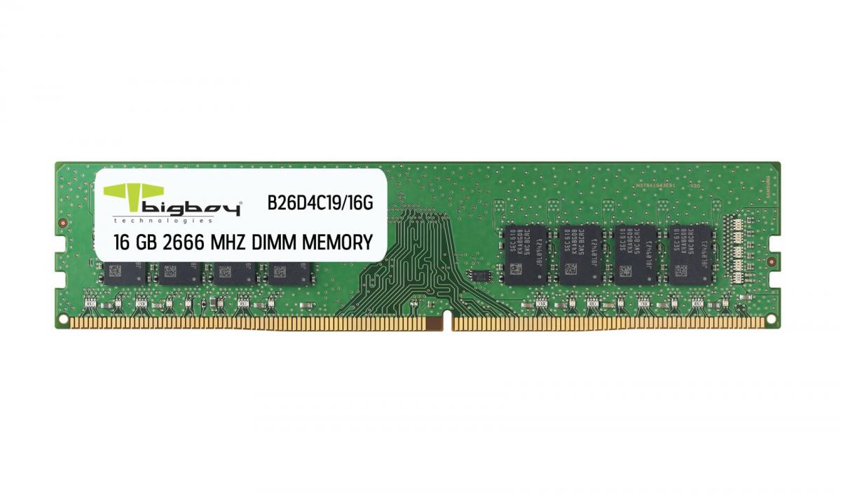 Bigboy 16GB DDR4 2666 MHz CL19 Masaüstü Rami B26D4C19/16G