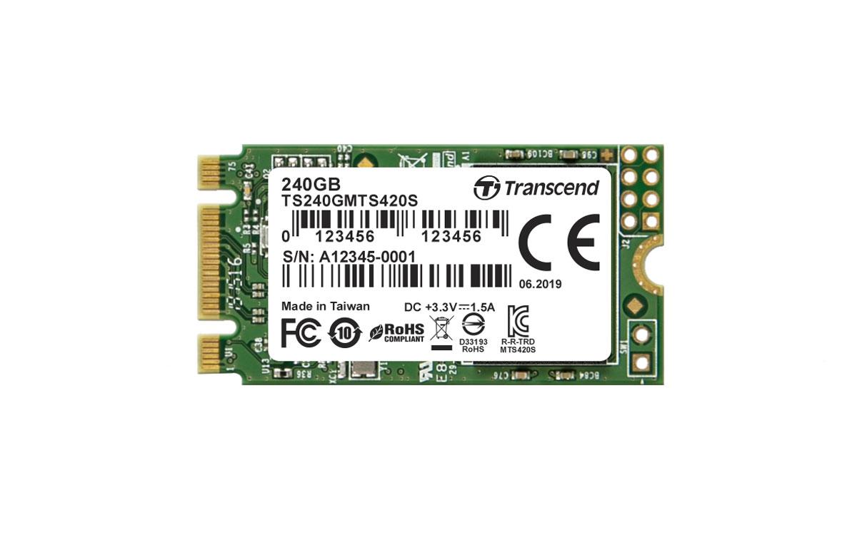 Transcend MTS420S 240GB 22x42mm M.2 Sata 3 Notebook SSD TS240GMTS420S
