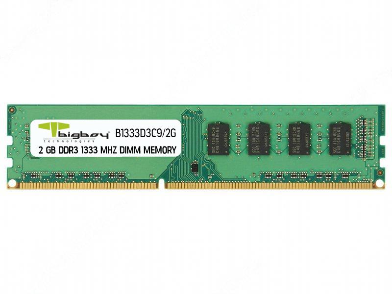 Bigboy 2GB DDR3 1333MHz CL9 Masaüstü Belleği B1333D3C9/2G