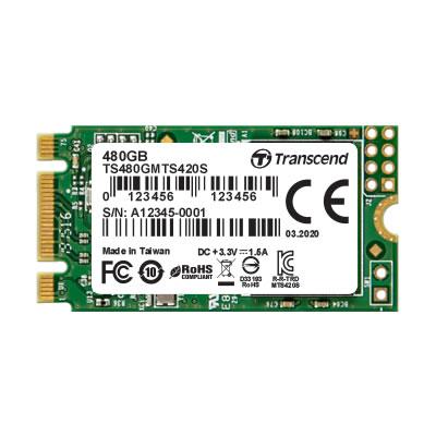 Transcend MTS420S 480GB 22x42mm M.2 Sata 3 Notebook SSD TS480GMTS420S