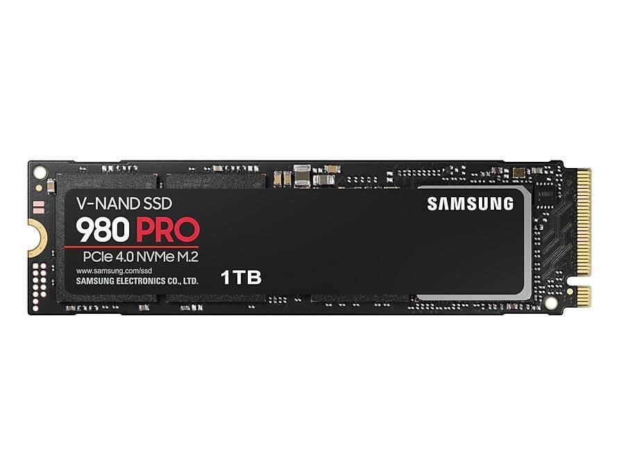 Samsung 980 PRO 1TB 22x80mm PCIe Gen 4.0 x4 M.2 NVMe 1.3c SSD MZ-V8P1T0BW