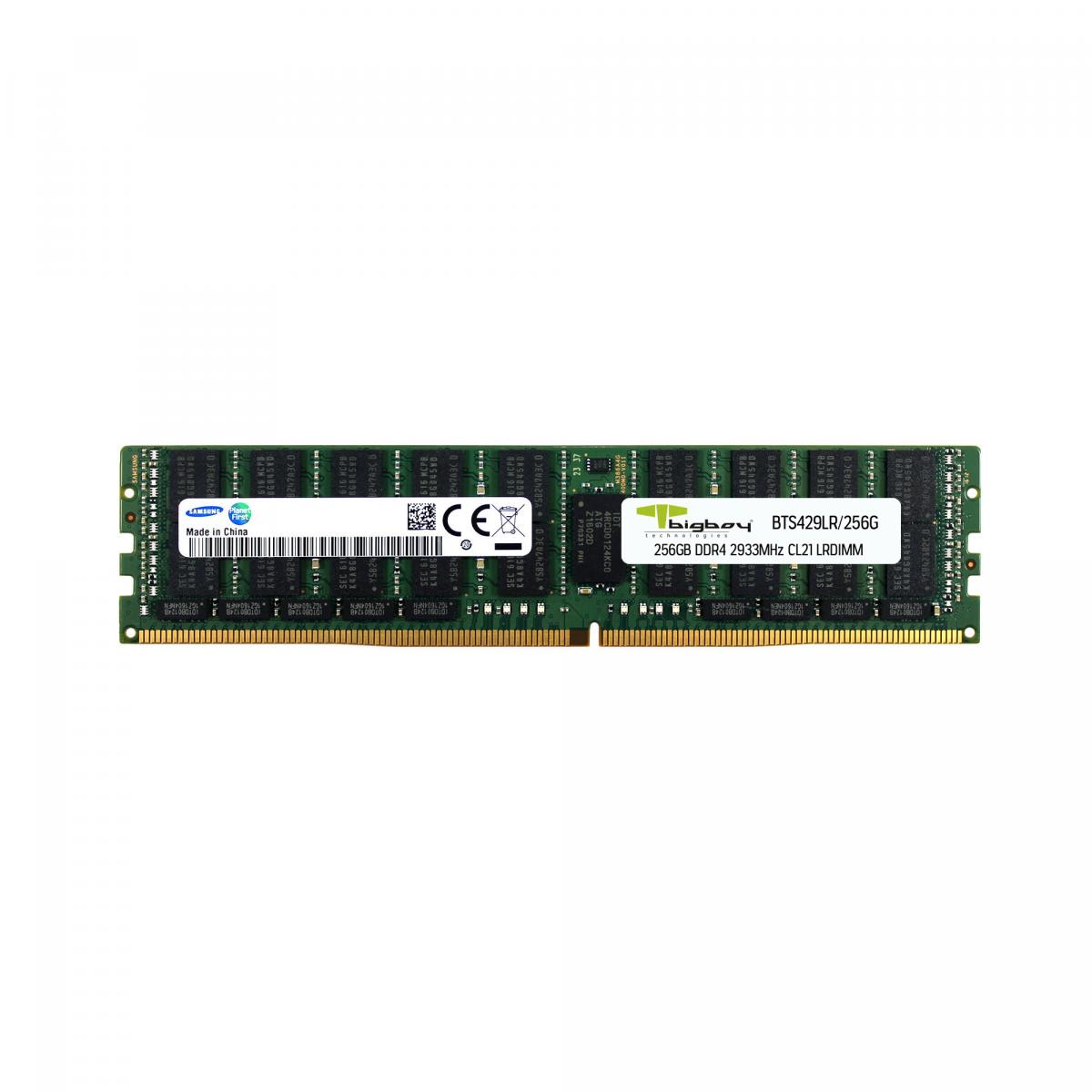 Bigboy 256GB DDR4 2933MHz CL21 LRDIMM Server Rami BTS429LR/256G
