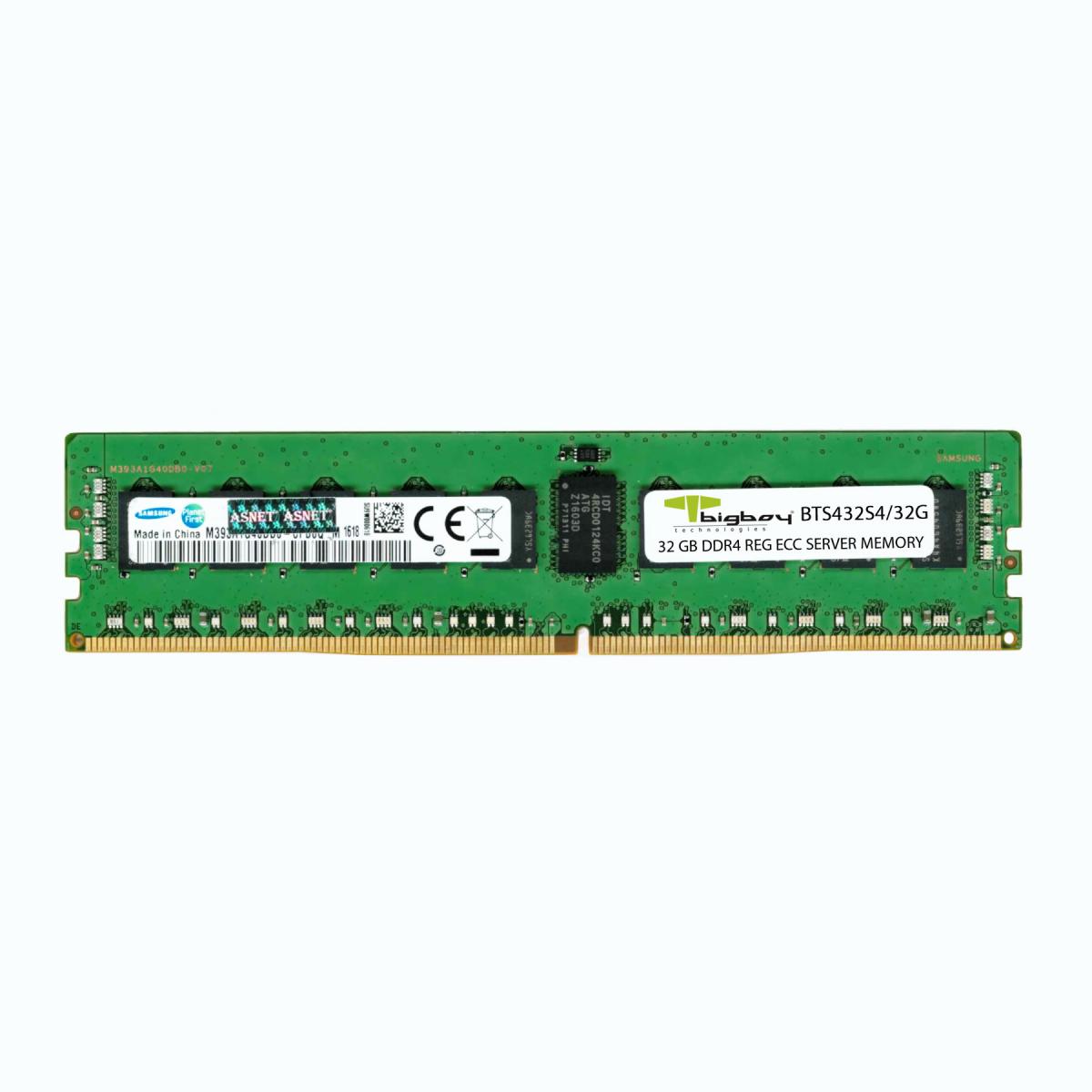 Bigboy 32GB DDR4 3200MHz CL22 Registered ECC 1Rx4 Server Rami BTS432S4/32G