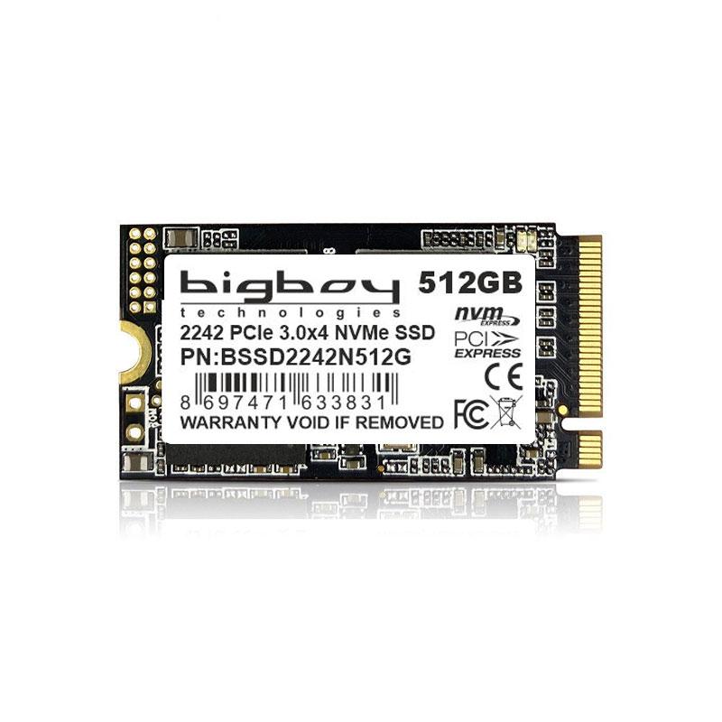 Bigboy 512GB 2242mm PCIe 3.0 x4 M.2 NVMe Notebook SSD BSSD2242N512G