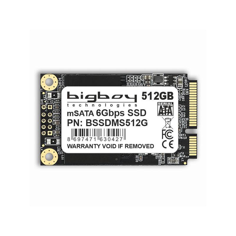 Bigboy 512GB mSata Sata 3 Notebook SSD BSSDMS512G