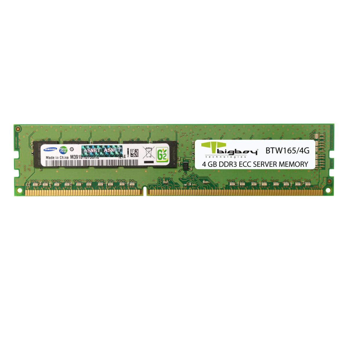 Bigboy 4GB DDR3 1600MHz CL11 ECC Sunucu Ram BTW165/4G