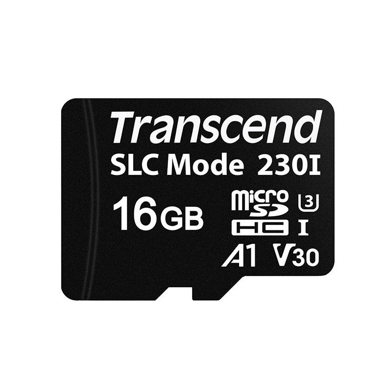 Transcend 16GB Endüstriyel SDHC Class 30 V30 microSD Hafıza Kartı TS16GUSD230I